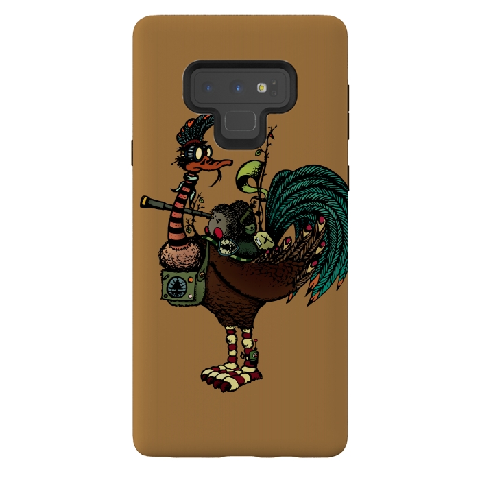 Galaxy Note 9 StrongFit NATURE WARRIORS - SCOUTS - COLOR V by Mangulica