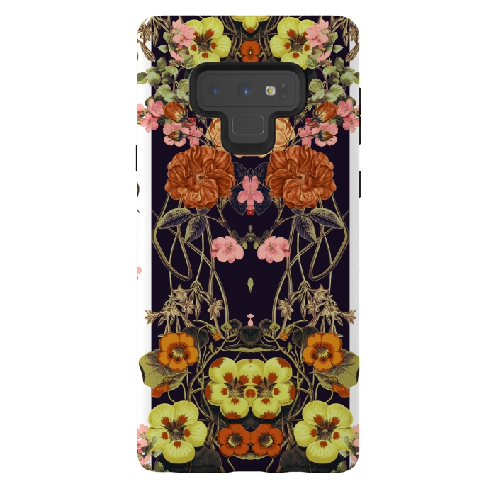 Galaxy Note 9 StrongFit Floral Crossings 02 by Zala Farah