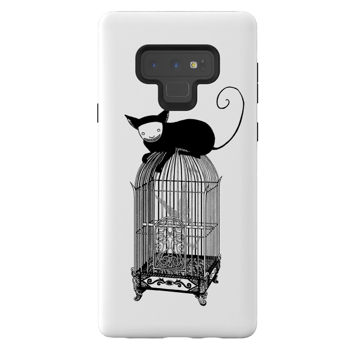 Galaxy Note 9 StrongFit Cages by Laura Nagel