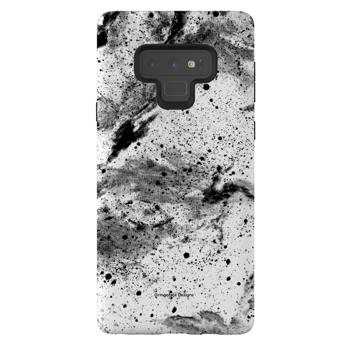 Galaxy Note 9 StrongFit Marble Galaxy by Gringoface Designs