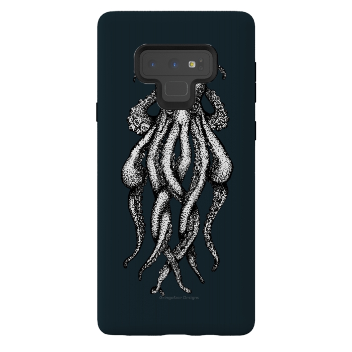 Galaxy Note 9 StrongFit Octopus 1 by Gringoface Designs