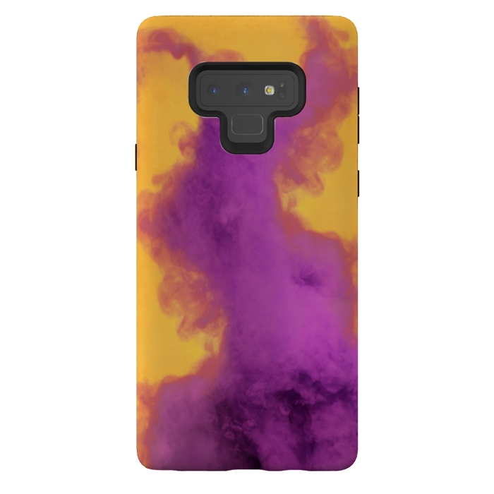 Galaxy Note 9 StrongFit Ultraviolet Fumes by Gringoface Designs