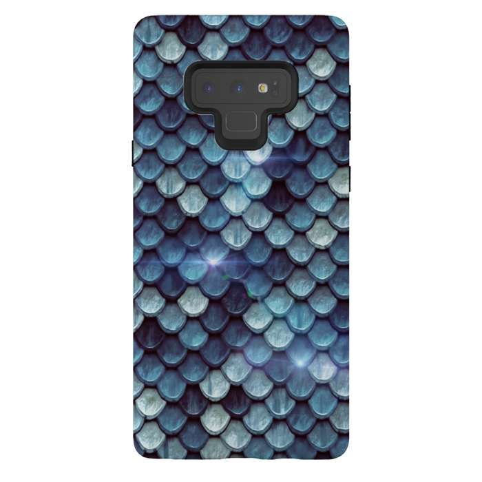 Galaxy Note 9 StrongFit Snake skin by Gringoface Designs