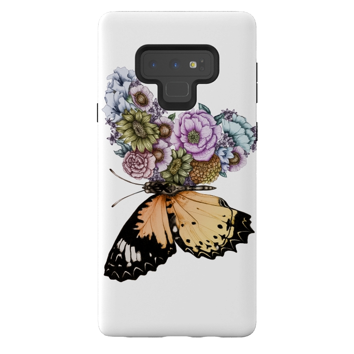 Galaxy Note 9 StrongFit Butterfly in Bloom II by ECMazur 
