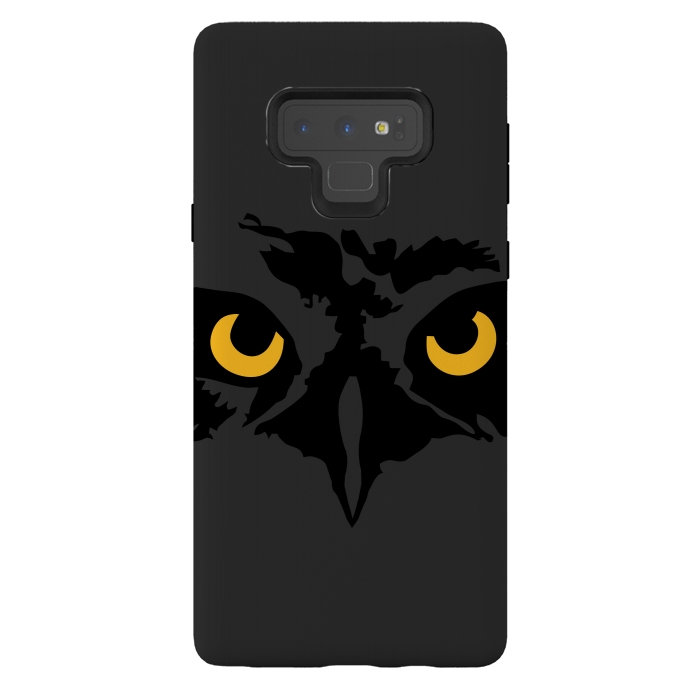 Galaxy Note 9 StrongFit Dark Owl by Majoih