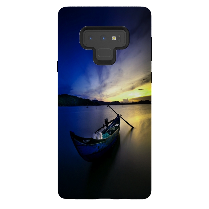 Galaxy Note 9 StrongFit Lonely Sunset by Joanna Vog