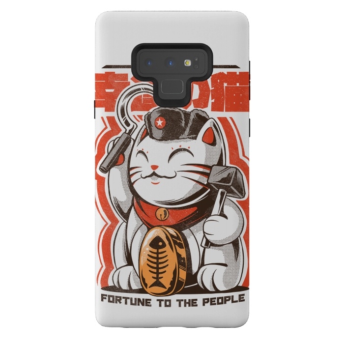 Galaxy Note 9 StrongFit Catnist by Ilustrata