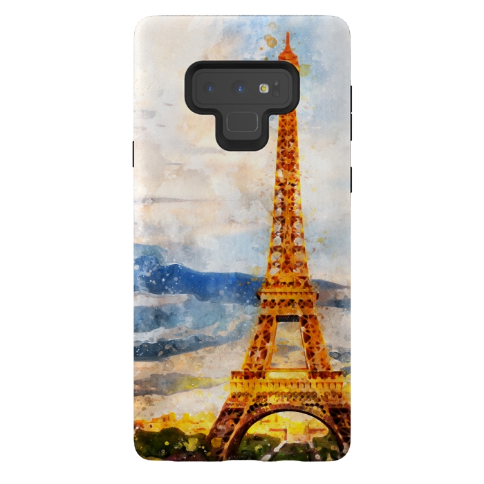 Galaxy Note 9 StrongFit Eiffel Tower by Creativeaxle