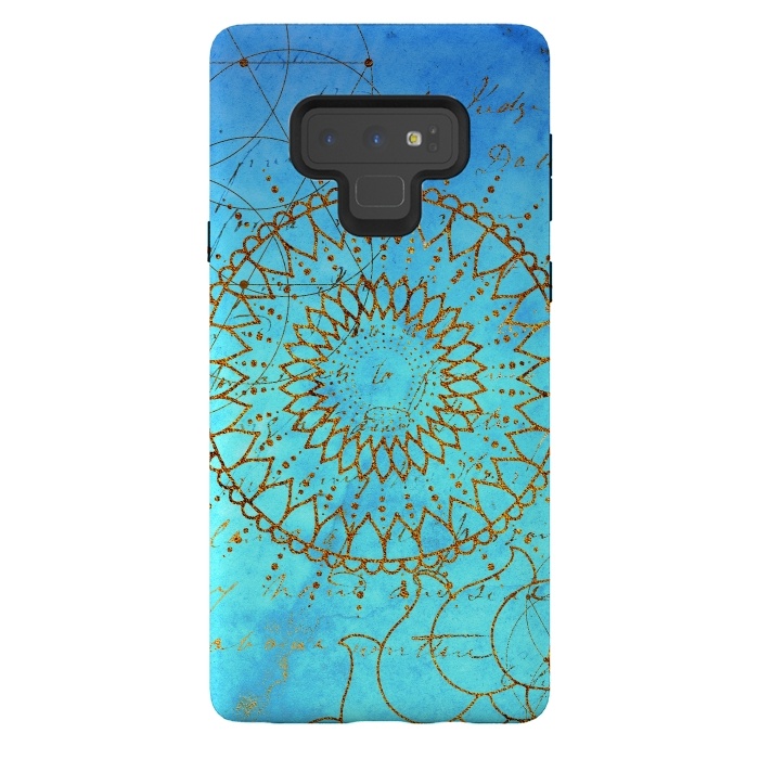 Galaxy Note 9 StrongFit Blue in the Sky by  Utart