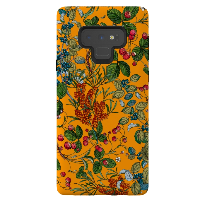 Galaxy Note 9 StrongFit Vintage Garden VII by Burcu Korkmazyurek
