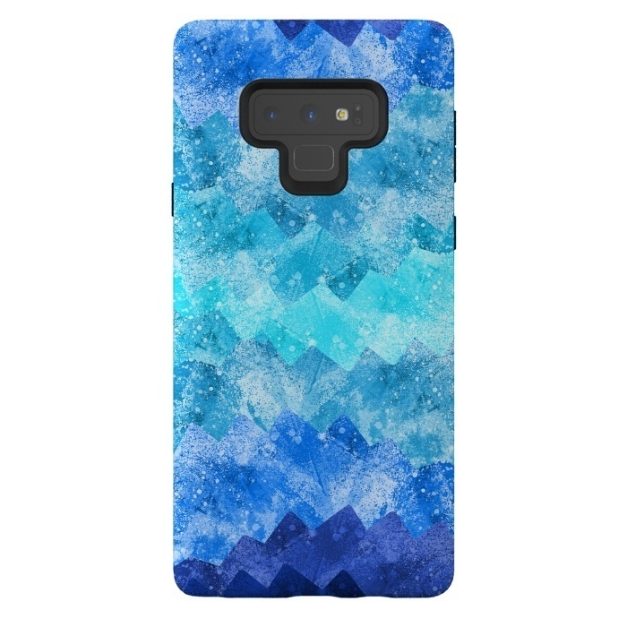 Galaxy Note 9 StrongFit The blue sea waves by Steve Wade (Swade)