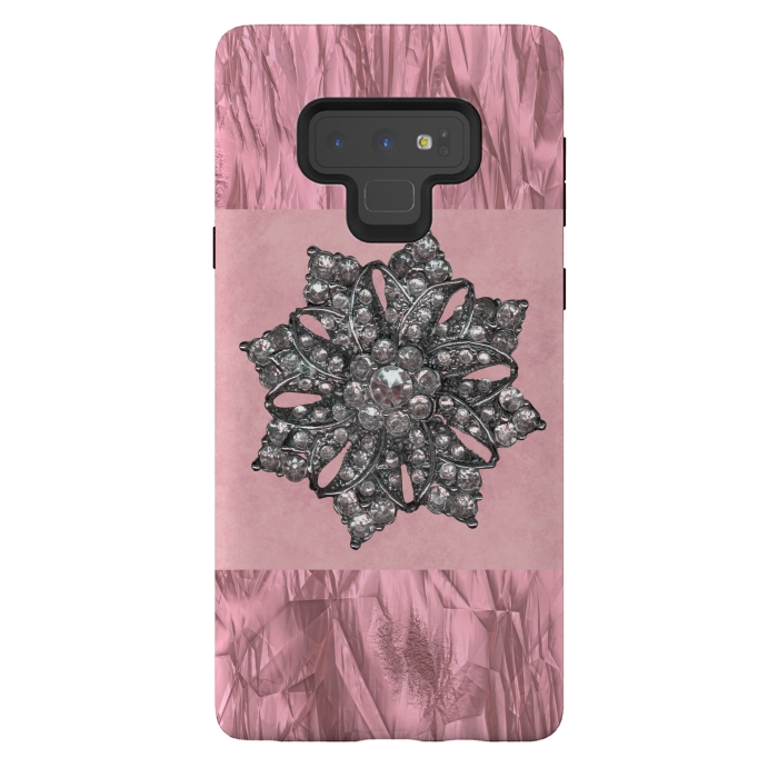 Galaxy Note 9 StrongFit Embellishment On Rose Gold 2 by Andrea Haase
