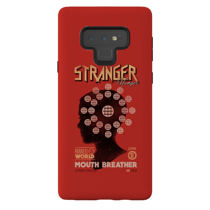 Galaxy Note 9 StrongFit Stranger hunger by jackson duarte