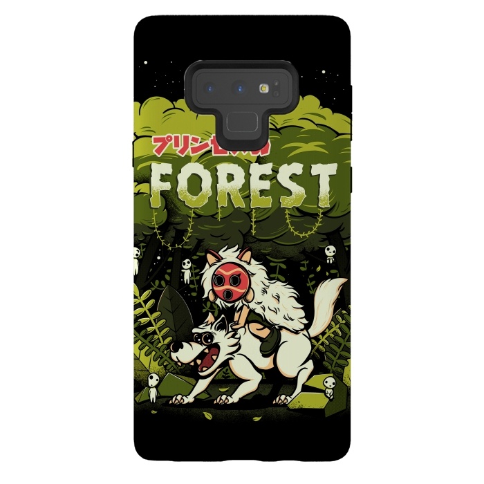 Galaxy Note 9 StrongFit The Forest Princess by Ilustrata