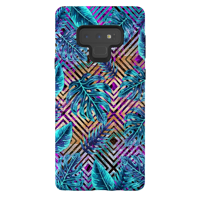 Galaxy Note 9 StrongFit Tropical IX by Art Design Works