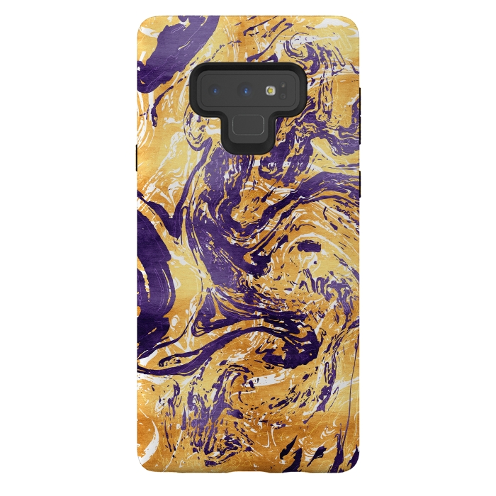 Galaxy Note 9 StrongFit Abstract Marble by Art Design Works