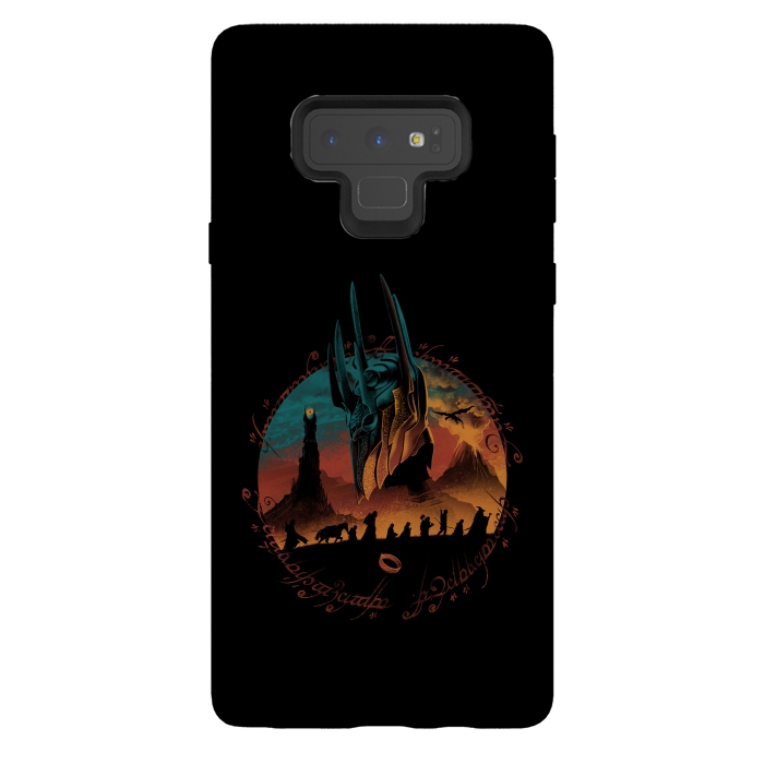 Galaxy Note 9 StrongFit Middle Earth Quest by Vincent Patrick Trinidad