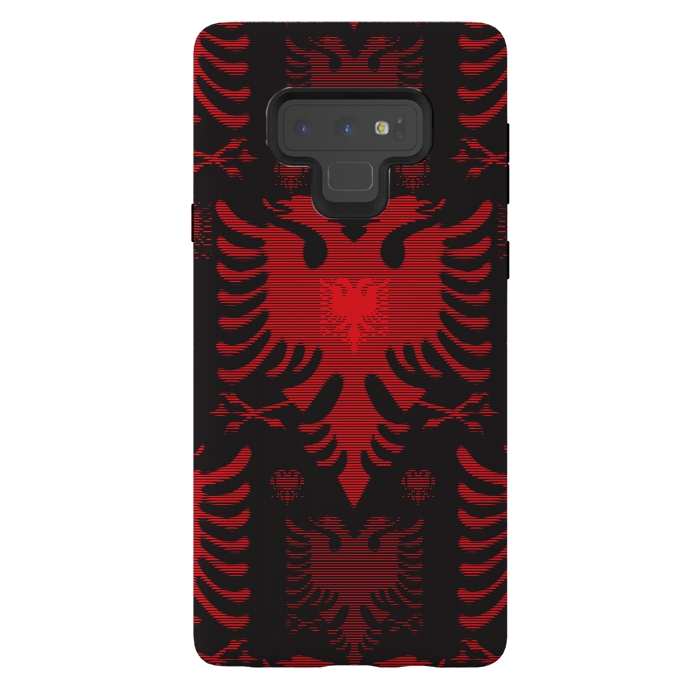 Galaxy Note 9 StrongFit Stylized eagle 7 by Bledi