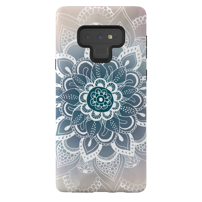 Galaxy Note 9 StrongFit Winter Mandala by Tangerine-Tane
