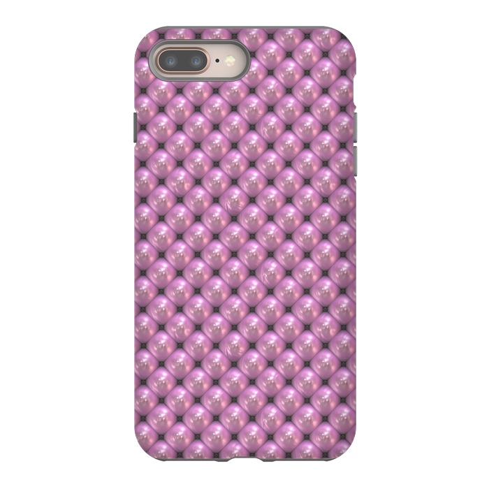 iPhone 7 plus StrongFit Pink Pearls by Andrea Haase