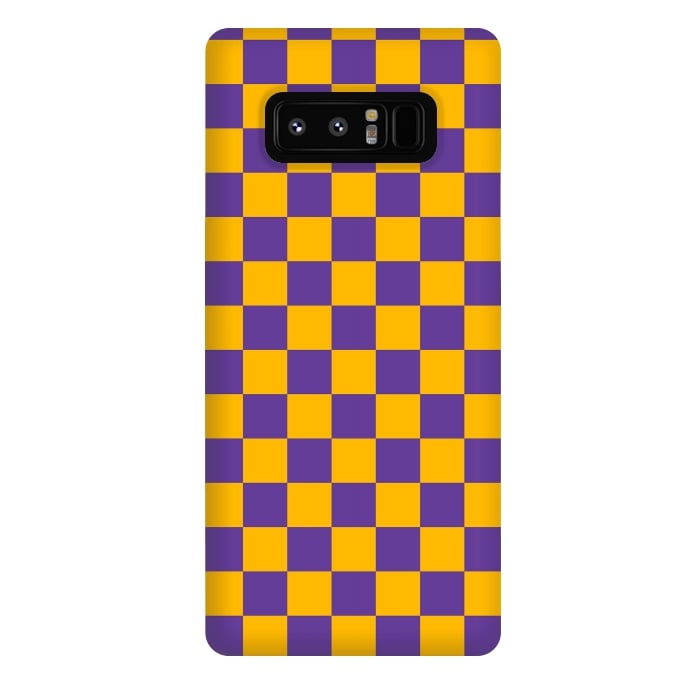 Galaxy Note 8 StrongFit Checkered Pattern II by Art Design Works