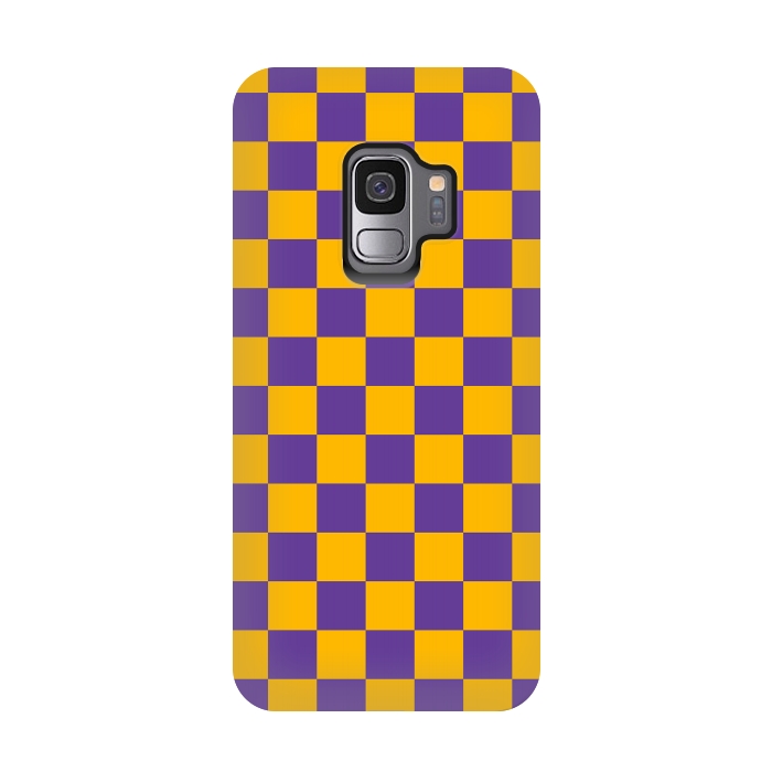Galaxy S9 StrongFit Checkered Pattern II by Art Design Works