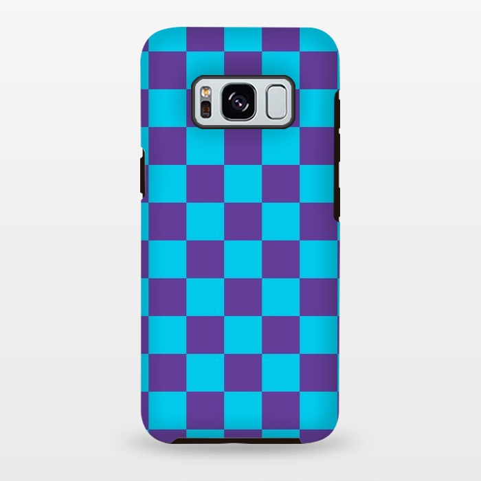 Galaxy S8 plus StrongFit Checkered Pattern III by Art Design Works