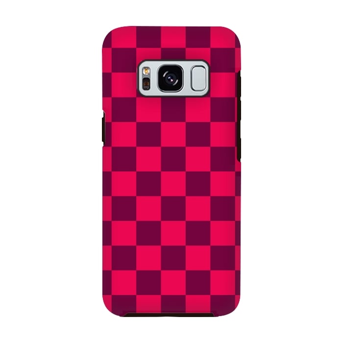 Galaxy S8 StrongFit Checkered Pattern IV by Art Design Works