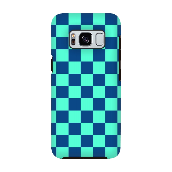Galaxy S8 StrongFit Checkered Pattern VI by Art Design Works