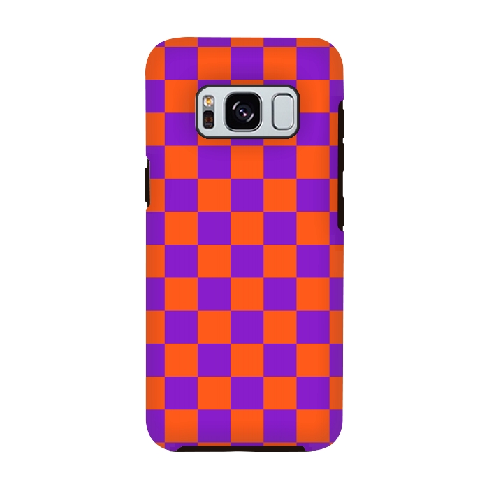 Galaxy S8 StrongFit Checkered Pattern VIII by Art Design Works