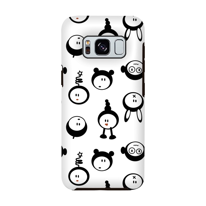 Galaxy S8 StrongFit Cute monsters by Martina
