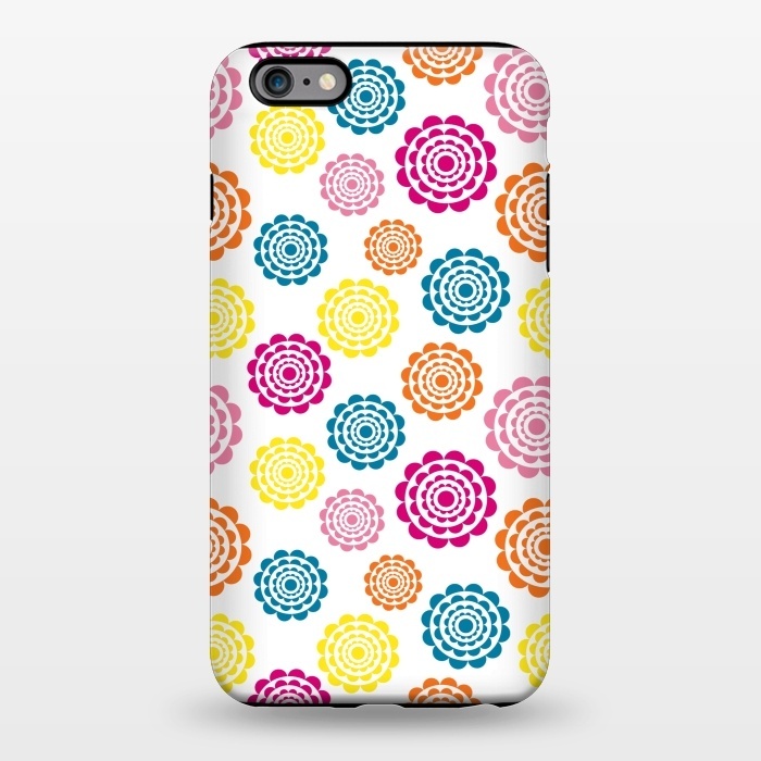iPhone 6/6s plus StrongFit Bright Flowers by Martina