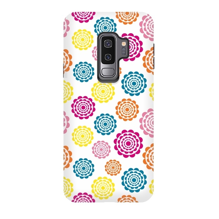 Galaxy S9 plus StrongFit Bright Flowers by Martina