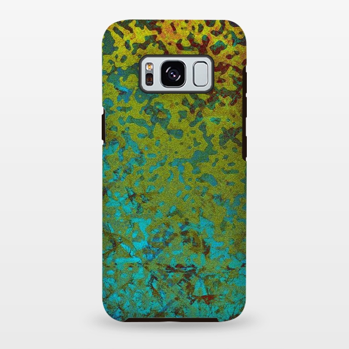 Galaxy S8 plus StrongFit Colorful Corroded Background G292 by Medusa GraphicArt