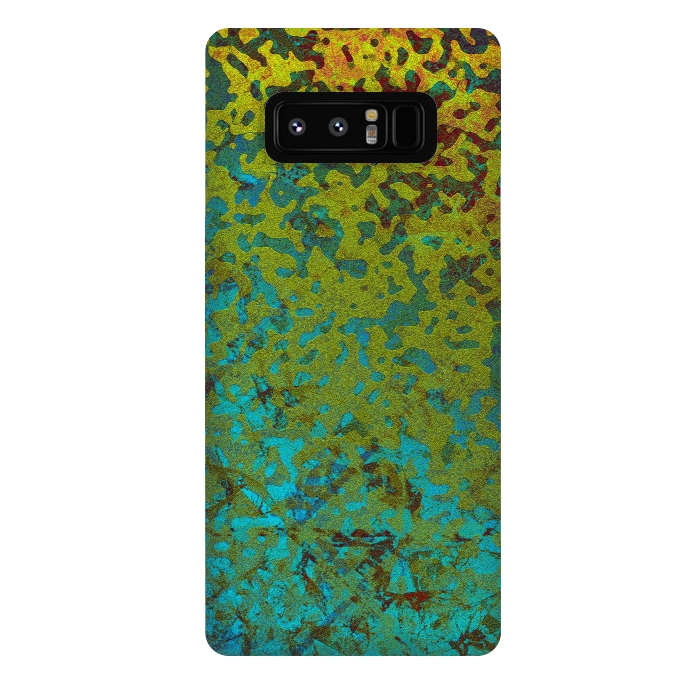 Galaxy Note 8 StrongFit Colorful Corroded Background G292 by Medusa GraphicArt
