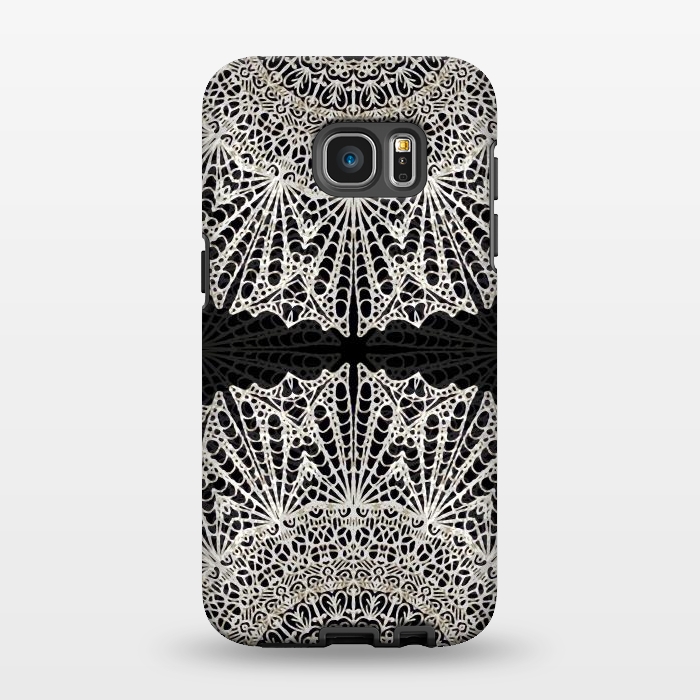 Galaxy S7 EDGE StrongFit Mandala Mehndi Style G384 by Medusa GraphicArt