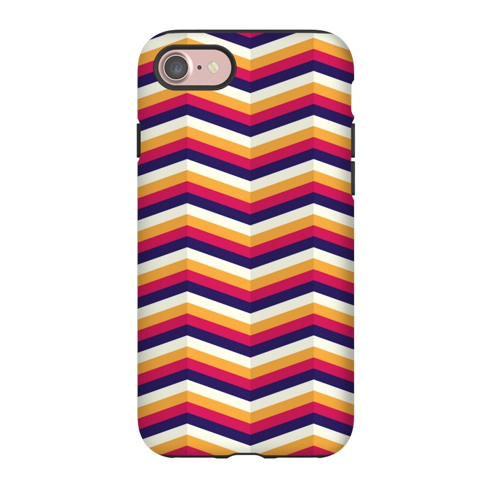iPhone 7 StrongFit TRIANGLE LINES PATTERN by MALLIKA