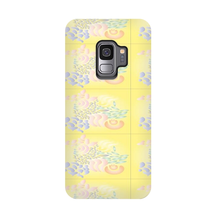 Galaxy S9 StrongFit Yellow Secret by Merveilleux Clement