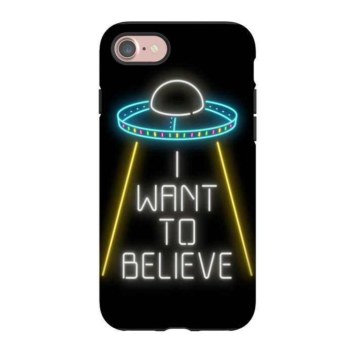 iPhone 7 StrongFit I want to believe by Laura Nagel