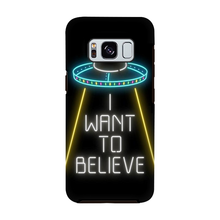 Galaxy S8 StrongFit I want to believe by Laura Nagel
