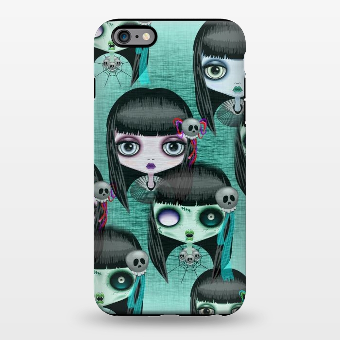 iPhone 6/6s plus StrongFit Zombie Doll The Dark Side  by BluedarkArt