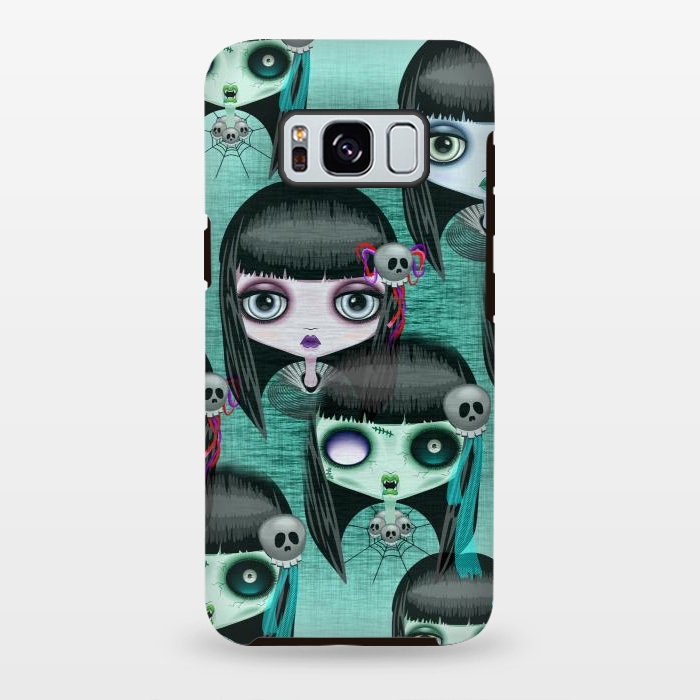 Galaxy S8 plus StrongFit Zombie Doll The Dark Side  by BluedarkArt