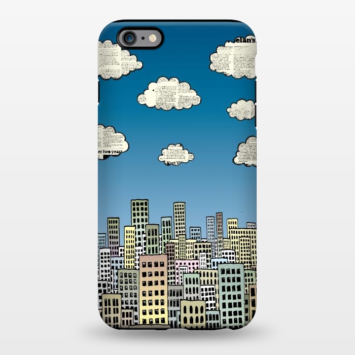 iPhone 6/6s plus StrongFit The city of paper clouds by Mangulica