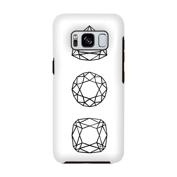 Galaxy S8 StrongFit Black Diamonds by Martina