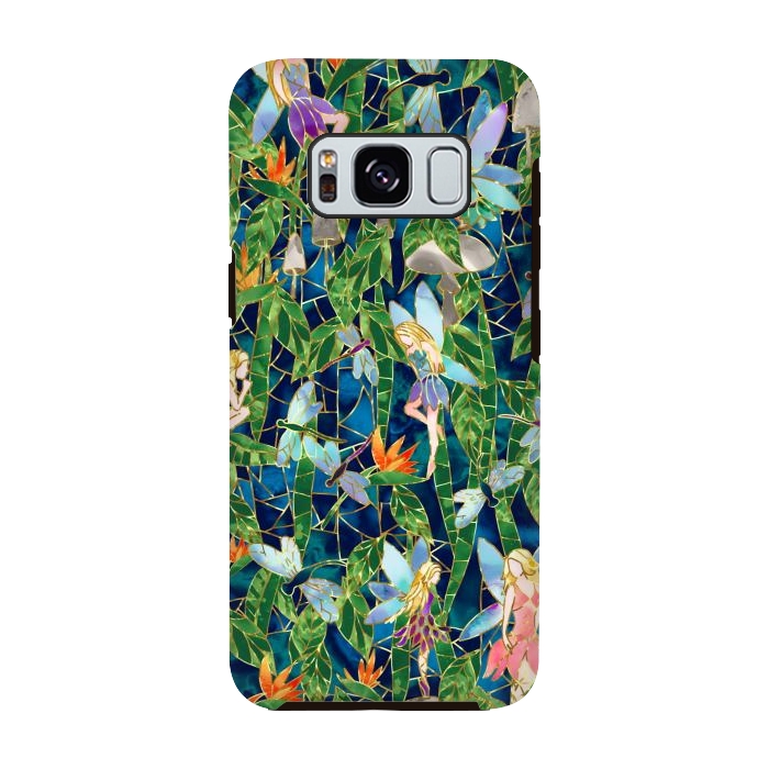 Galaxy S8 StrongFit Emerald Forest Fairies by gingerlique
