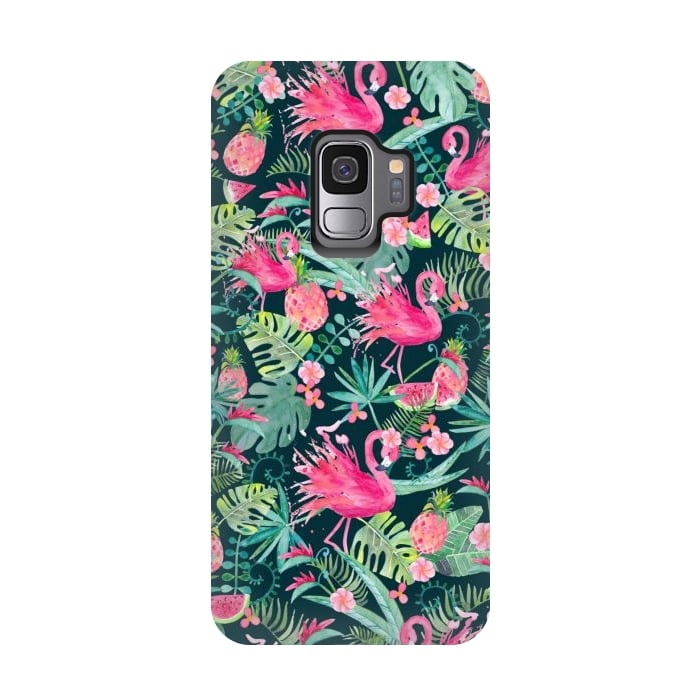 Galaxy S9 StrongFit Tropical Summer by gingerlique