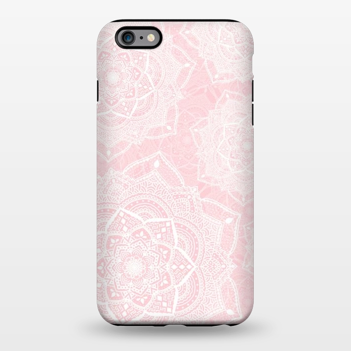 iPhone 6/6s plus StrongFit Pink mandalas by Jms