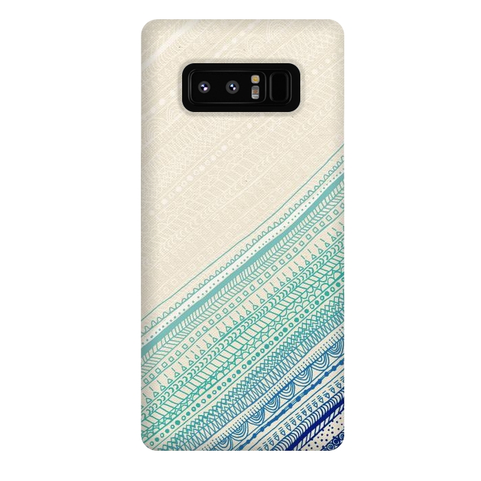 Galaxy Note 8 StrongFit Ocean Tribal by Tangerine-Tane
