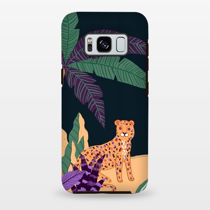 Galaxy S8 plus StrongFit Cheetah on Tropical Beach by  Utart
