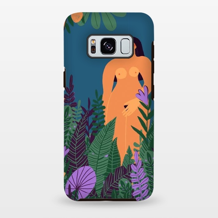 Galaxy S8 plus StrongFit Eve - Nude Woman in Tropical Jungle by  Utart